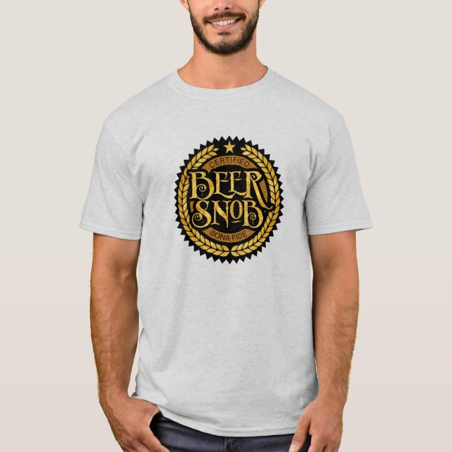 Camiseta Beer Snob (Frente)