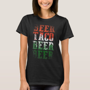 Camiseta Beer Taco Beer Beer Cinco De Mayo