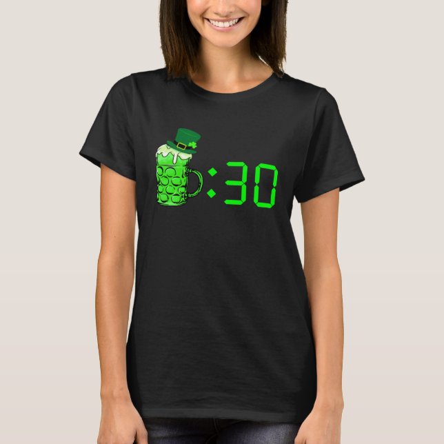 Camiseta Beer Thirty  St Patricks Day Drinking Or Getting D (Frente)