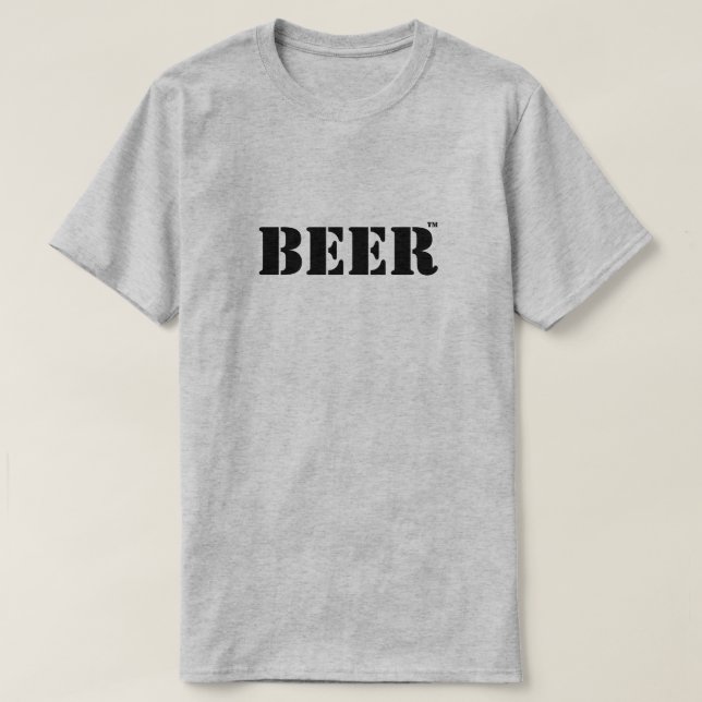 Camiseta Beer Trademark T-Shirt (Frente do Design)