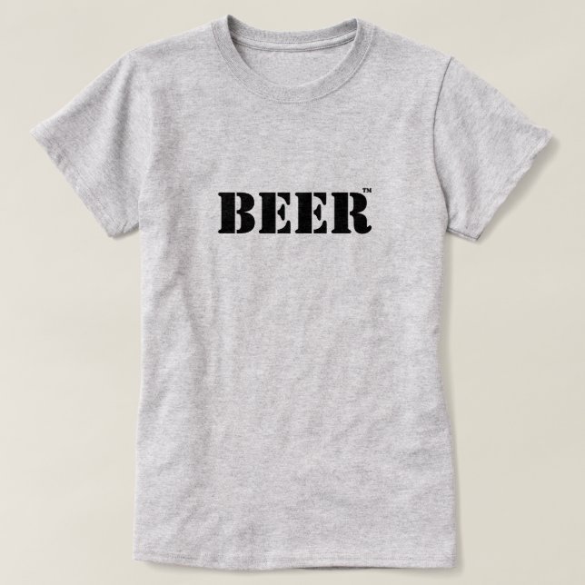 Camiseta Beer Trademark T-Shirt (Frente do Design)