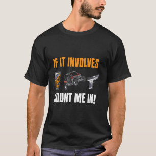 Camiseta Beer Utv Guns Ao Longo De Quatro Rodas Quad