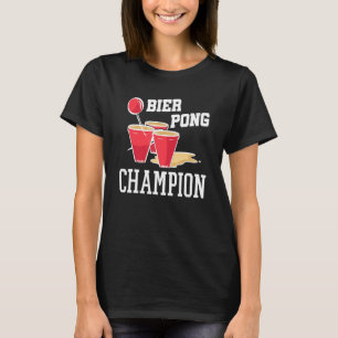 Camiseta Beerpong Bebendo Game Beer Bebendo Beer Pong Ch