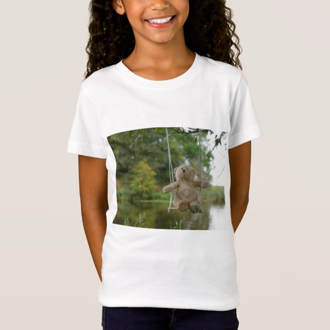 Camiseta Beertje op schommel aan boom (Frente)