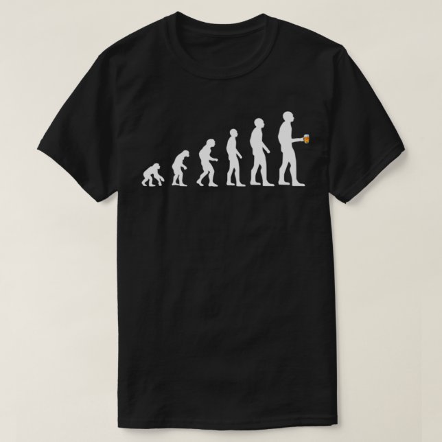 Camiseta Beervolution Beer Evolution T (Frente do Design)