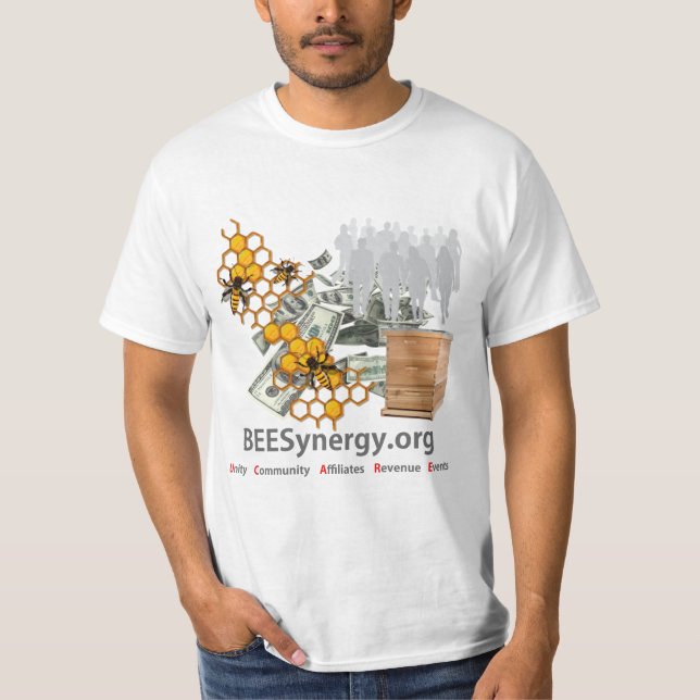 Camiseta BEESynergy - T-Shirt - Caras (Frente)
