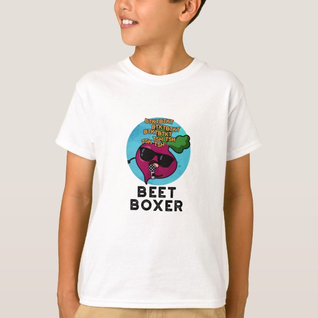 Camiseta Beet Boxer Engraçado Beet Pun (Frente)
