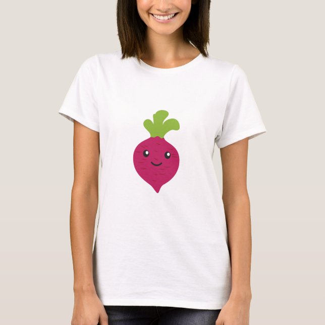 Camiseta Beet Kawaii Cute (Frente)