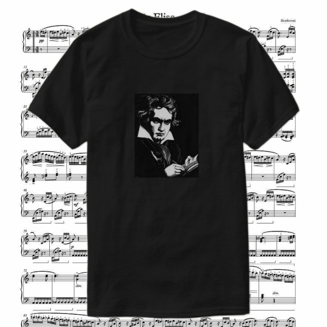 CAMISETA BEETHOVEN (Criador carregado)