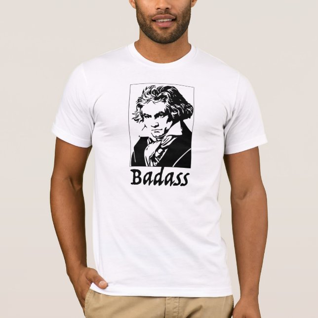 Camiseta Beethoven Badass (Frente)