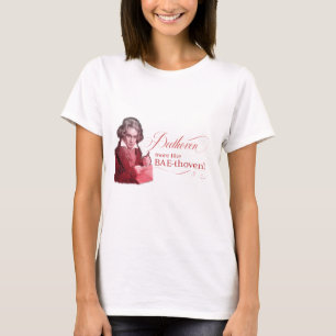 Camiseta Beethoven BAEthoven Classic Composer Pun