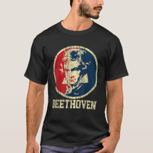 Camiseta Beethoven Compositor Clássico Vintage Ludwig Van