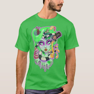 Camiseta Beetle Babe suco de Halloween fantasma fantasma as