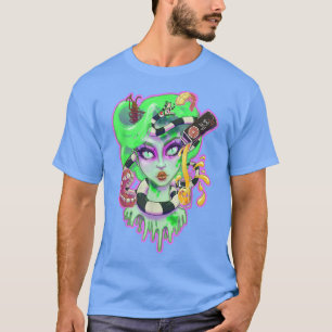 Camiseta Beetle Babe suco fantasma fantasma do Halloween as