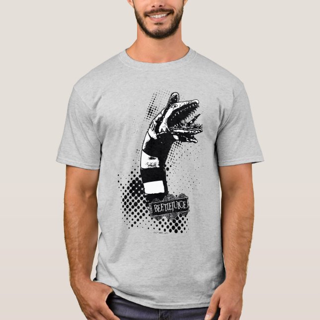 Camiseta Beetlejuice | Sandworm Illustration (Frente)