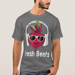 Camiseta Beets frescos Funny Legal Beet Headphone Música B