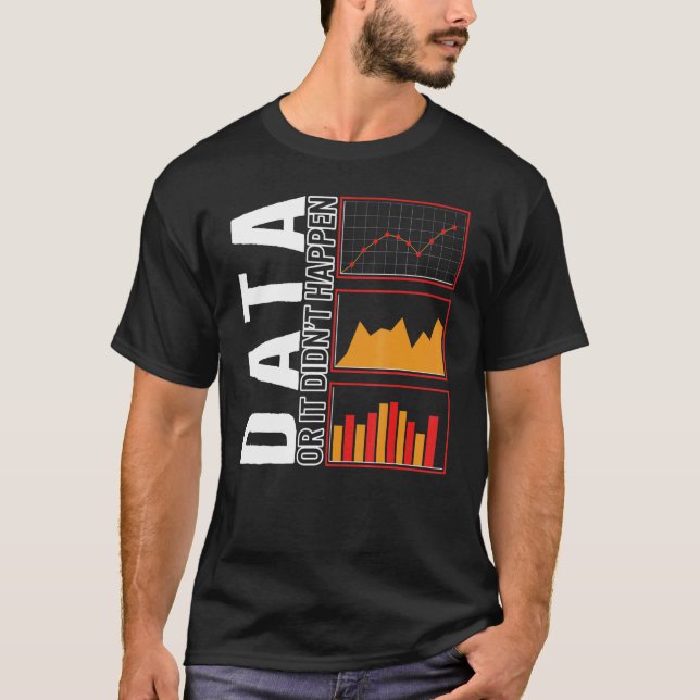 Camiseta Behavioral Analyst Data Or It Didn't Happen Autism (Frente)
