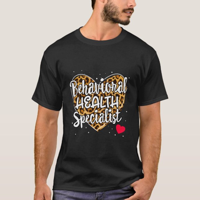 Camiseta Behavioral Health Specialist Appreciation Sped Bh  (Frente)