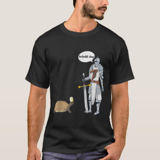 Camiseta Behold Dog Engraçado Tartaruga Vestindo Um Padre H
