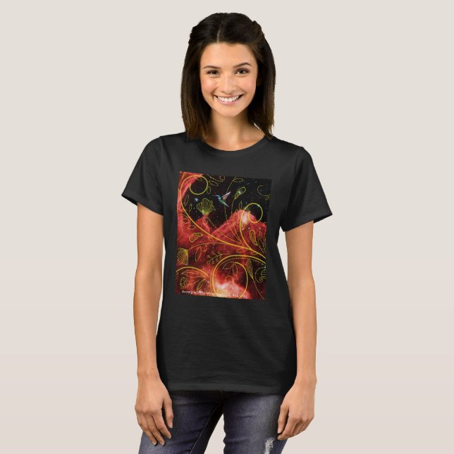 Camiseta Beija-flor (Frente Completa)