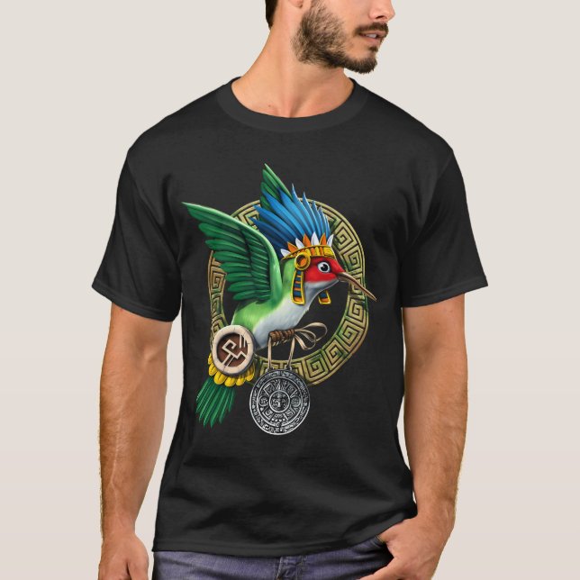 Camiseta Beija-flor-azteca (Frente)