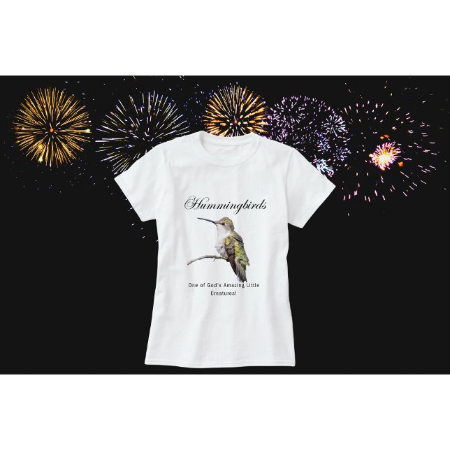 Camiseta Beija-Flor Beija-Flores (Criador carregado)