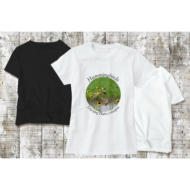 Camiseta Beija-flor Coreopsis dos Campos (Criador carregado)
