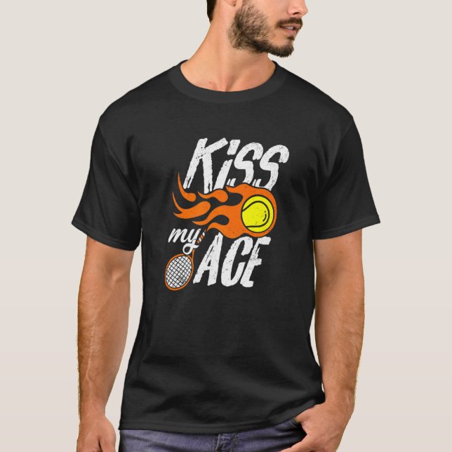 Camiseta Beija Meu Tênis De Áce (Frente)