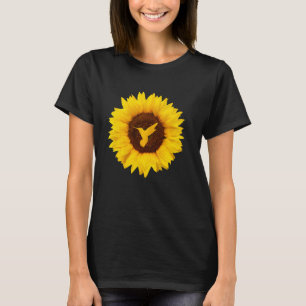 Camiseta Beija-Pássaro para Mulheres Homens Thornbill Sunfl