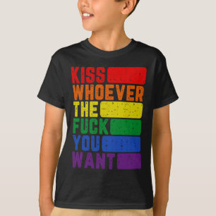 Camiseta Beija Ss Bonito Ssver O F Que Você Quer Gay Lgbtq