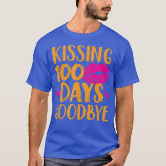 Camiseta Beijando 100 dias de professores e Ki