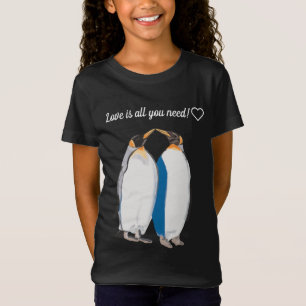 Camiseta "beijando" Rei Pinguins