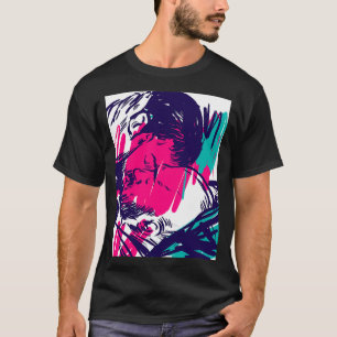 Camiseta Beijando você
