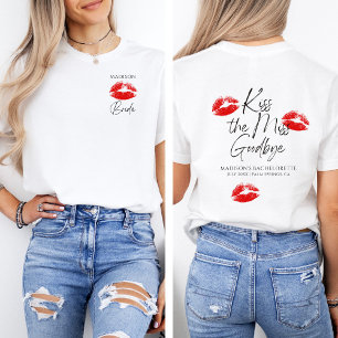 Camiseta Beije A Menina Adeus Noiva Personalizável