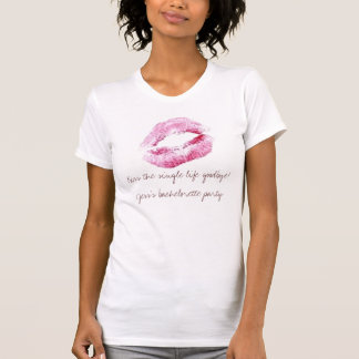 Camiseta Beije a única vida adeus! O bache de Jess…