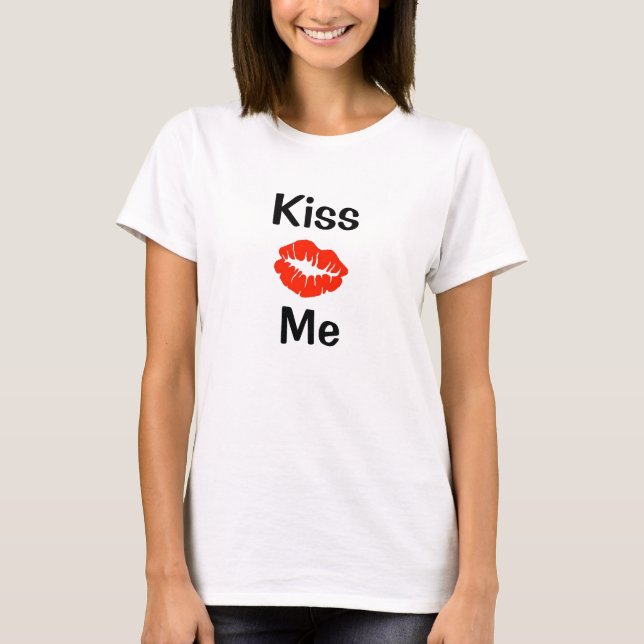 Camiseta Beije-me (Frente)