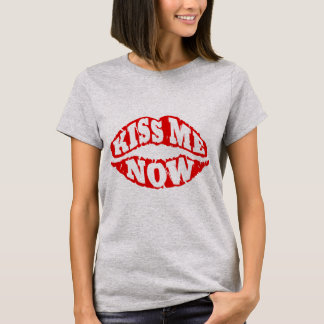 Camiseta Beije-me agora