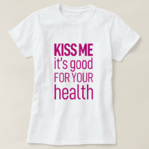 Beije-me, é bom para a sua saúde