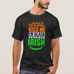 Camiseta Beije-me É o meu aniversário Patricks Day Irish C 