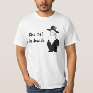 Camiseta Beije-me - eu sou judaico