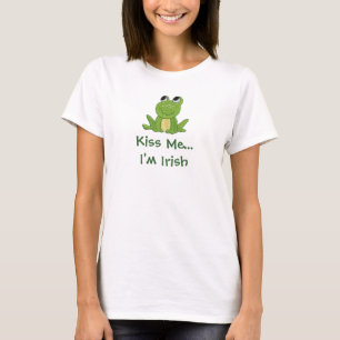 Camiseta Beije-me. Eu sou o irlandês #2