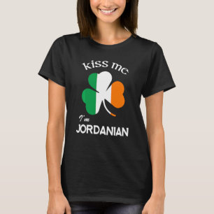 Camiseta Beije-Me Eu Sou Rua Jordão De Shamrock Jordaniana.