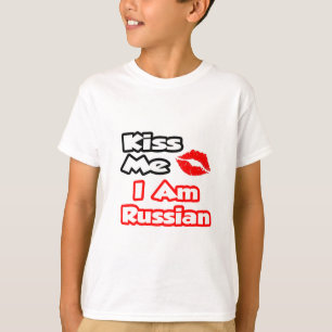 Camiseta Beije-Me... Eu Sou Russo.