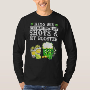 Camiseta Beije-me Eu tenho meus sapatos e meu Rua de reforç