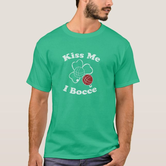 Camiseta Beije-me, I Bocce T (Frente)