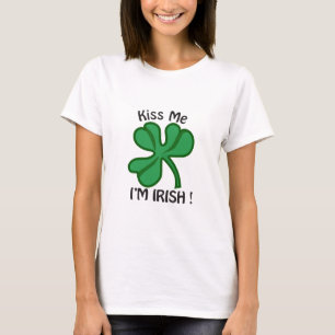 Camiseta Beije-me, Im irlandês!