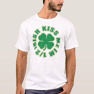 Camiseta Beije-me o meio irlandês Im