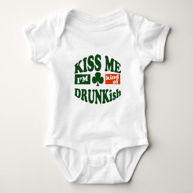 Camiseta Beije-me o tipo Im de Drunkish (Frente)