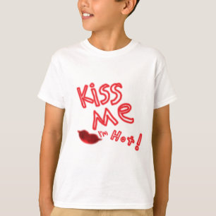 Camiseta Beije-me que eu estou quente