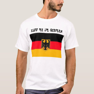 Camiseta BEIJE-ME que eu sou ALEMÃO